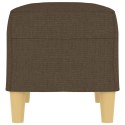 ŁAWKA BRĄZOWY 70X35X41CM TAPICEROWANA TKANINĄ
