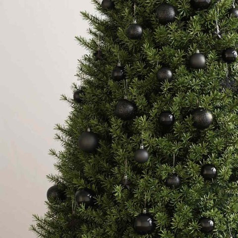 111-CZ. ZESTAW OZDÓB ŚWIĄTECZNYCH CZARNY