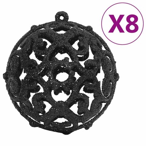 111-CZ. ZESTAW OZDÓB ŚWIĄTECZNYCH CZARNY