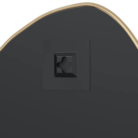 LUSTRO ŚCIENNE ZŁOTE 60X50CM