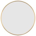 LUSTRO ŚCIENNE ZŁOTE Ø 40CM OKRĄGŁE