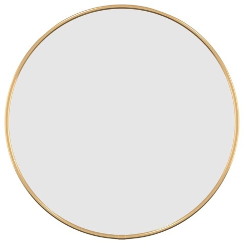 LUSTRO ŚCIENNE ZŁOTE Ø 40CM OKRĄGŁE