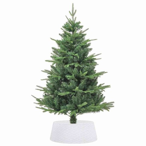 OSŁONA POD CHOINKĘ BIAŁA Ø65X23CM PLASTIKOWA