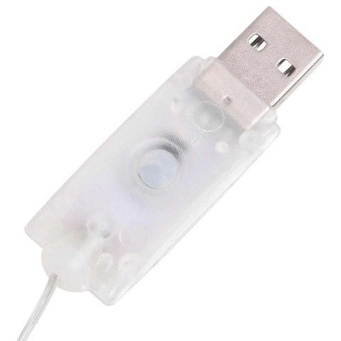 DEKORACJA ŚWIĄTECZNA BAŁWAN Z LED LUKSUSOWA TKANINA 180CM