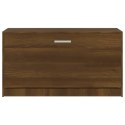 ŁAWKA Z MIEJSCEM NA BUTY BRĄZOWY DĄB 80X24X45CM