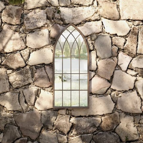 LUSTRO OGRODOWE PIASKOWE 70X30CM ŻELAZNE