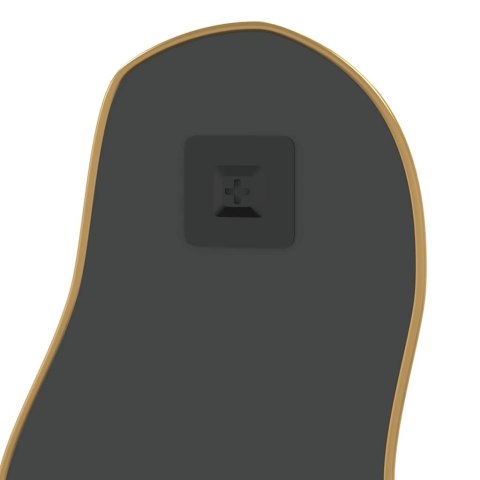 LUSTRO ŚCIENNE ZŁOTE 70X30CM