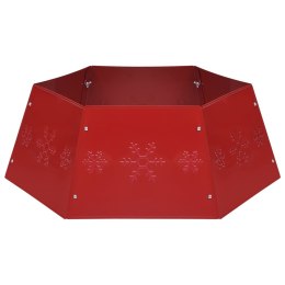 OSŁONA POD CHOINKĘ CZERWONA Ø68X25CM