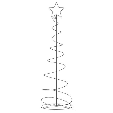 CHOINKA LED 120 LED CIEPŁA BIEL 180CM