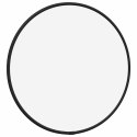 LUSTRO ŚCIENNE CZARNE Ø 30CM OKRĄGŁE