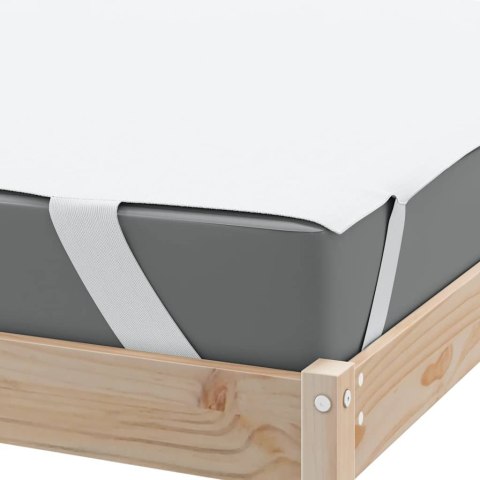 OCHRANIACZ NA MATERAC BIAŁY 80X200CM WODOODPORNY