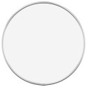 LUSTRO ŚCIENNE SREBRNE Ø 30CM OKRĄGŁE