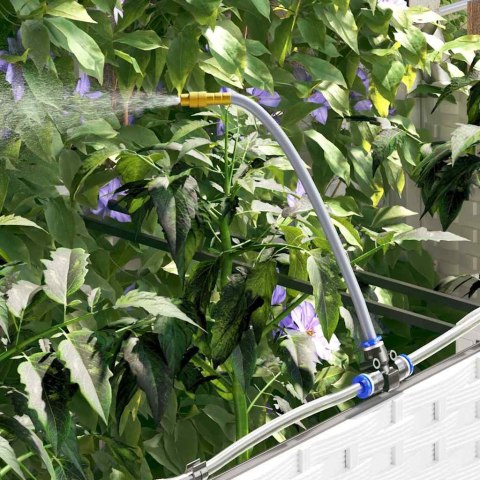 DONICE OGRODOWE BIAŁY 120X 40X 37.5CM STAL