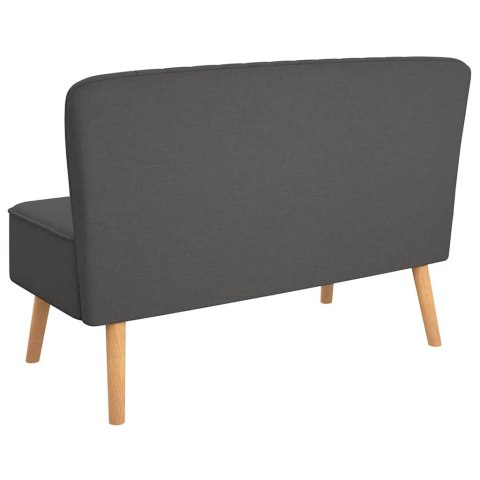 SOFA 117X555X77CM CIEMNOSZARA TKANINA