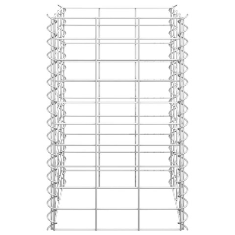 WYSOKIE DONICE GABIONOWE 3 SZT. 30X30X50CM ŻELAZO