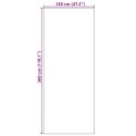 WYCIERACZKA Z MOŻLIWOŚCIĄ PRANIA KREMOWA 120X300CM