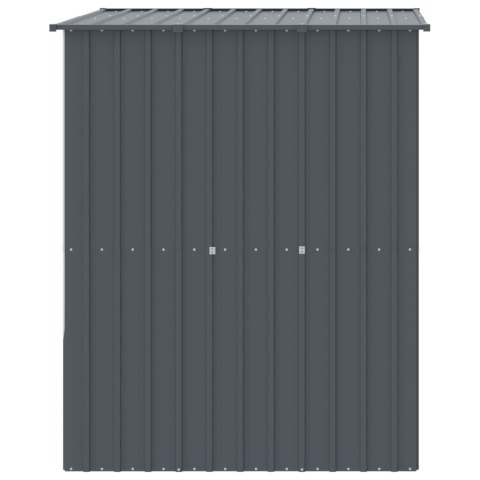 BUDA DLA PSA Z DACHEM ANTRACYTOWA 165X153X181CM STAL