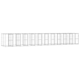 KOJEC ZEWNĘTRZNY DLA PSA STAL GALWANIZOWANA 26,62M²