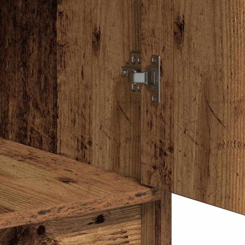 VidaXL Toaletka 3 pcs Brązowy 40 x 41 x 75 cm Materiał drewnopochodny