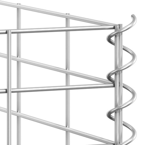 WYSOKIE DONICE GABIONOWE 3 SZT. 30X30X50CM ŻELAZO