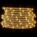WĄŻ ŚWIETLNY 240 LED CIEPŁA BIEL 10M PVC