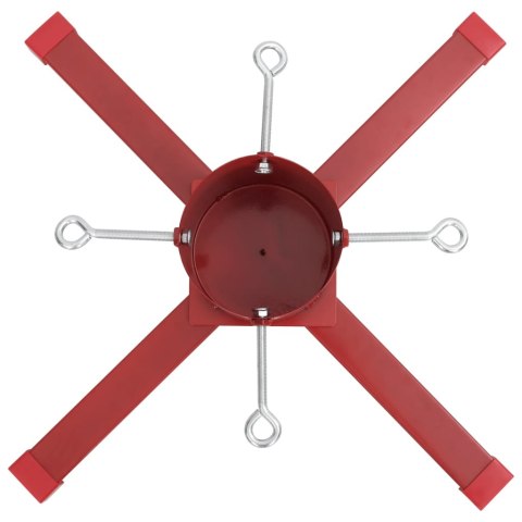 STOJAK POD CHOINKĘ, CZERWONY, 61X61X15,5CM