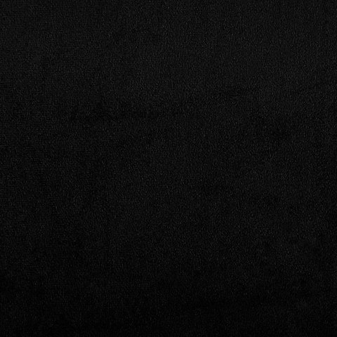 CZARNY FOTEL CZARNY TAPICERKA Z TKANINY NA DREWNIANYCH NOGACH