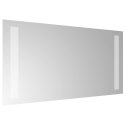 LUSTRO ŁAZIENKOWE Z LED 20X40CM