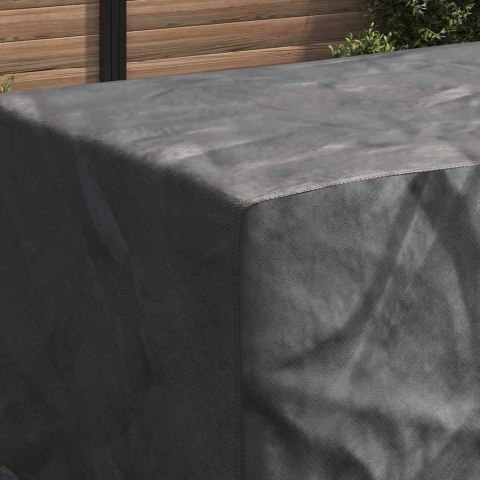 POKROWIEC NA MEBLE OGRODOWE CZARNY 270X110X70CM 600D