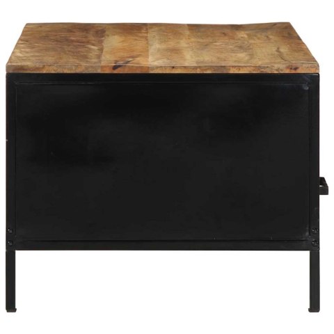 STOLIK KAWOWY BRĄZOWY 90X50X40CM LITE DREWNO MANGO