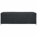 POKROWIEC NA MEBLE OGRODOWE CZARNY 300X140X90CM 210D