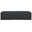 POKROWIEC NA MEBLE OGRODOWE CZARNY 315X180X74CM 210D