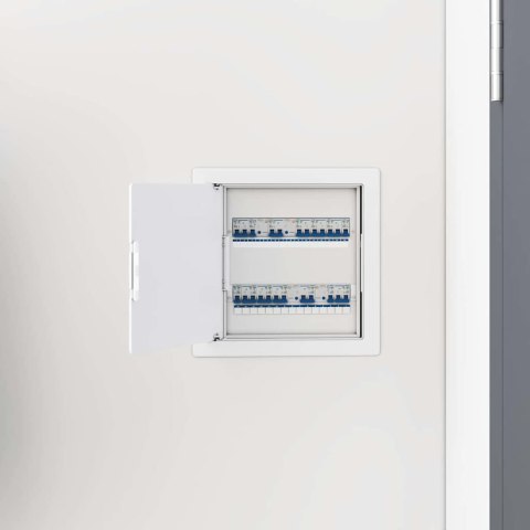 PANELE DOSTĘPU 2 PCS BIAŁY 20X20X2CM PLASTIK ABS