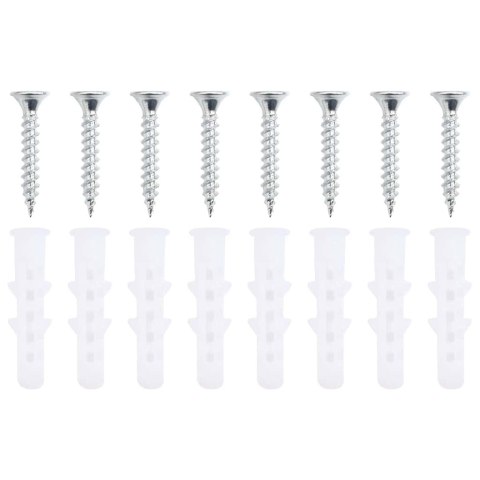 WIESZAK NA RĘCZNIKI CZARNY 61X23X17CM STAL NIERDZEWNA