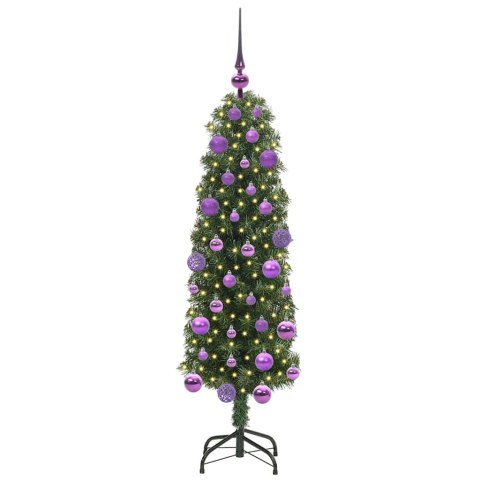 SZTUCZNA CHOINKA Z DIODAMI LED ZIELONA 120CM