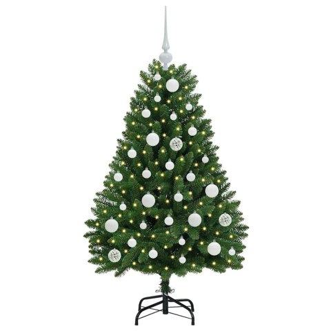 SZTUCZNA CHOINKA Z DIODAMI LED ZIELONA 120CM