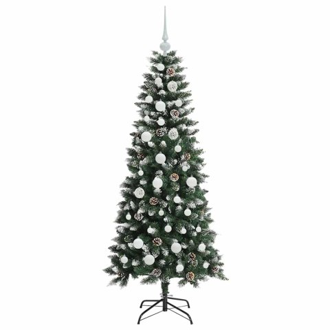 SZTUCZNA CHOINKA Z 150 DIODAMI LED ZIELONA 66X66X150CM