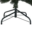 VidaXL Sztuczna choinka Biały 93 x 93 x 240 cm PVC, Plastik, Stal i PE