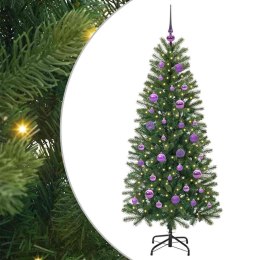 SZTUCZNA CHOINKA Z 150 DIODAMI LED ZIELONA 150CM