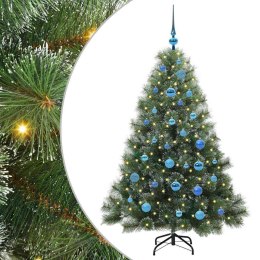 SZTUCZNA CHOINKA Z 150 DIODAMI LED ZIELONA 150CM