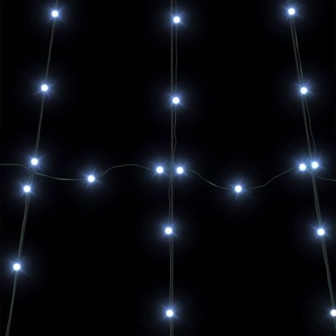 CHOINKA ŚWIĄTECZNA LED CHŁODNA BIEL 511CM METAL