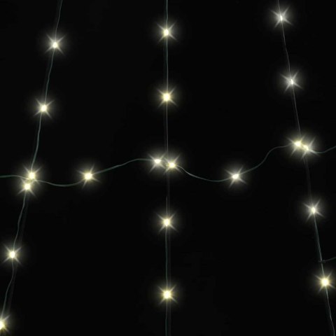 CHOINKA ŚWIĄTECZNA LED CIEPŁA BIEL 511CM METAL