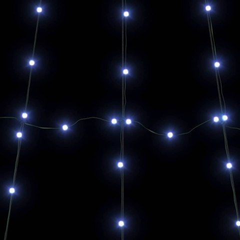 CHOINKA ŚWIĄTECZNA LED Z 168 DIODAMI LED NIEBIESKI 511CM METAL