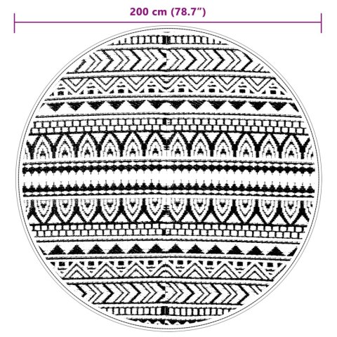 DYWAN ZEWNĘTRZNY ARAKIL CZARNY Ø200CM PP