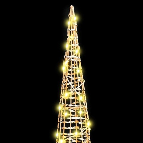 CHOINKA 3 PCS CIEPŁA BIEL 40CM 60CM 80CM PET