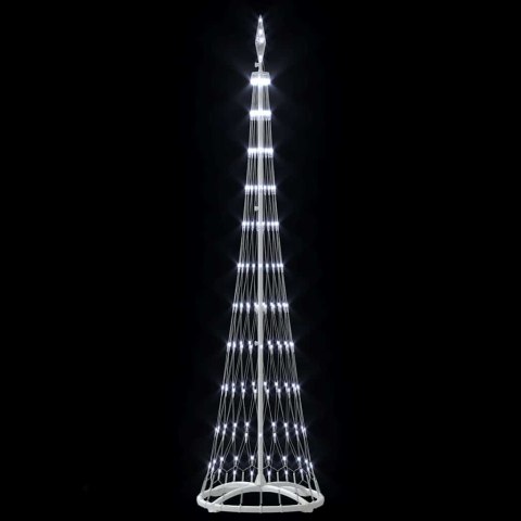 CHOINKA ŚWIĄTECZNA LED CHŁODNA BIEL 138.5X138.5X399CM