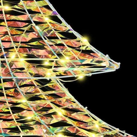 CHOINKA Z 160 DIODAMI LED CIEPŁA BIEL 150CM