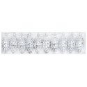 DEKORACJA CHOINKI 40 PCS SREBRNY