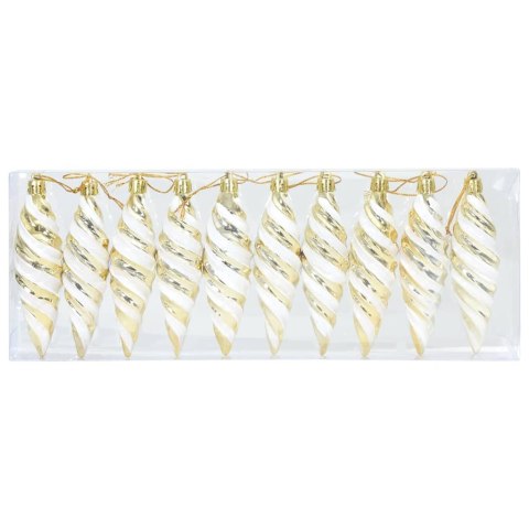 DEKORACJA CHOINKI 40 PCS ZŁOTY