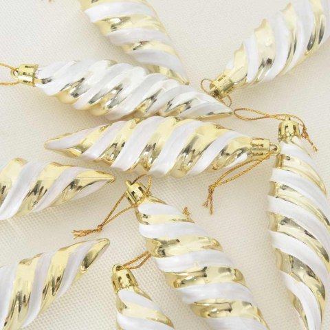 DEKORACJA CHOINKI 40 PCS ZŁOTY